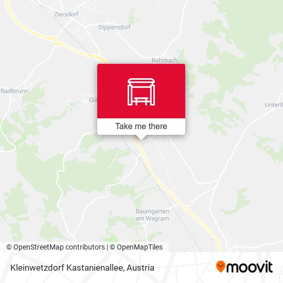 Kleinwetzdorf Kastanienallee map