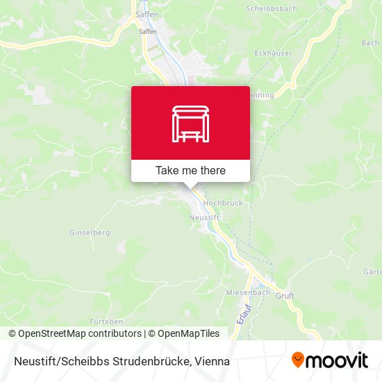 Neustift / Scheibbs Strudenbrücke map