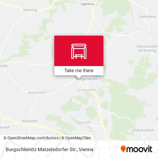 Burgschleinitz Matzelsdorfer Str. map