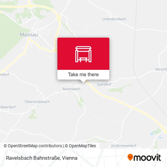 Ravelsbach Bahnstraße map