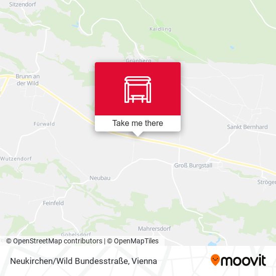 Neukirchen/Wild Bundesstraße map