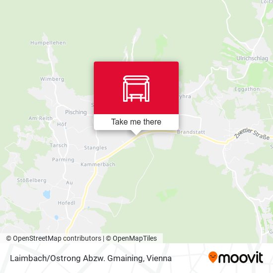 Laimbach / Ostrong Abzw. Gmaining map