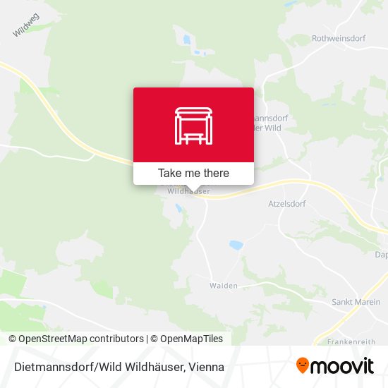 Dietmannsdorf/Wild Wildhäuser map