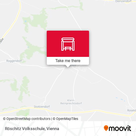 Röschitz Volksschule map