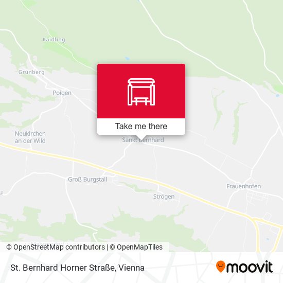 St. Bernhard Horner Straße map