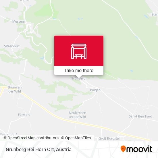 Grünberg Bei Horn Ort map