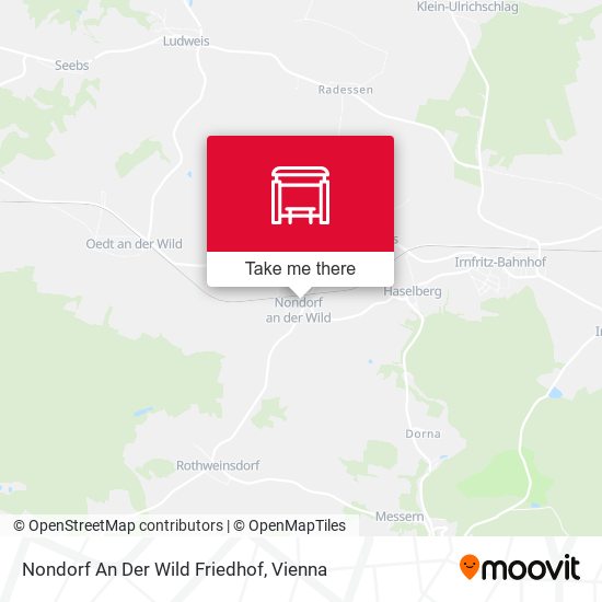 Nondorf An Der Wild Friedhof map