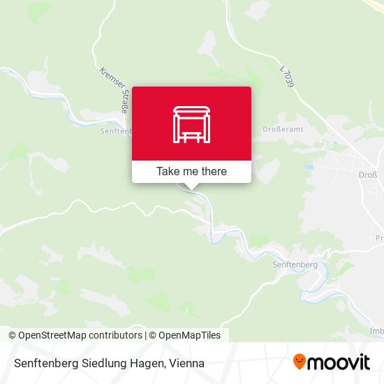 Senftenberg Siedlung Hagen map