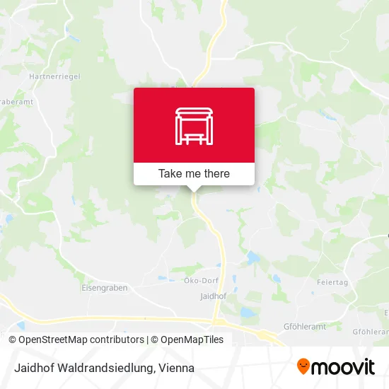 Jaidhof Waldrandsiedlung map
