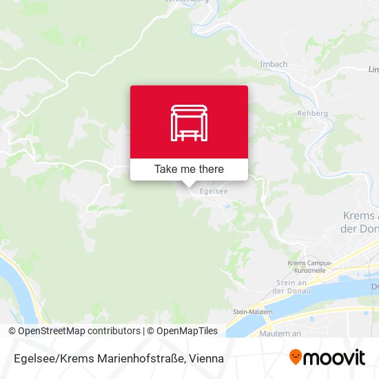 Egelsee/Krems Marienhofstraße map