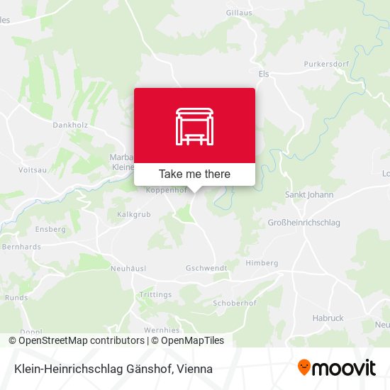 Klein-Heinrichschlag Gänshof map