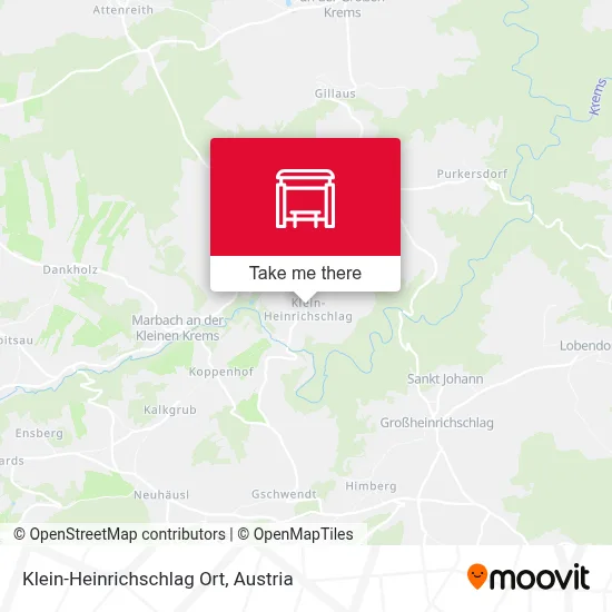 Klein-Heinrichschlag Ort map