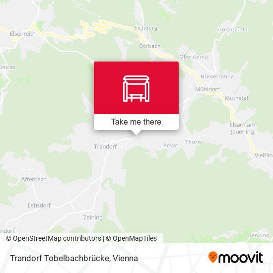 Trandorf Tobelbachbrücke map