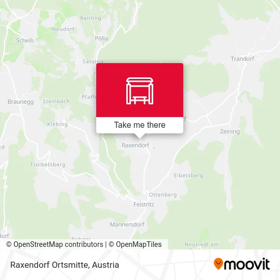 Raxendorf Ortsmitte map