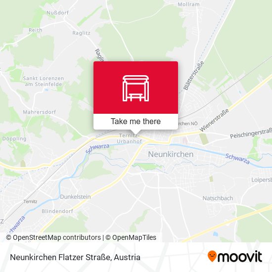 Neunkirchen Flatzer Straße map