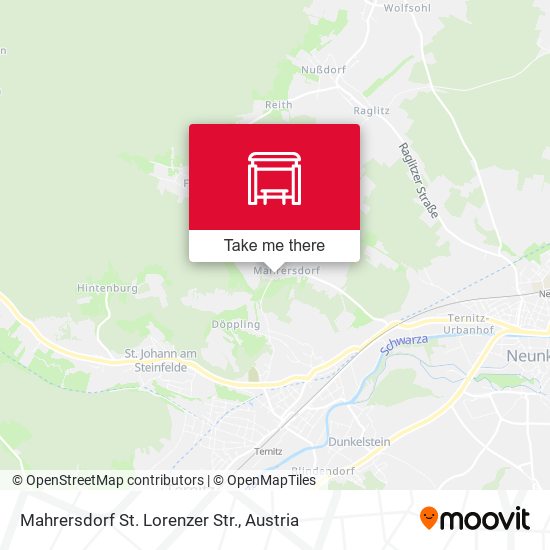 Mahrersdorf St. Lorenzer Str. map