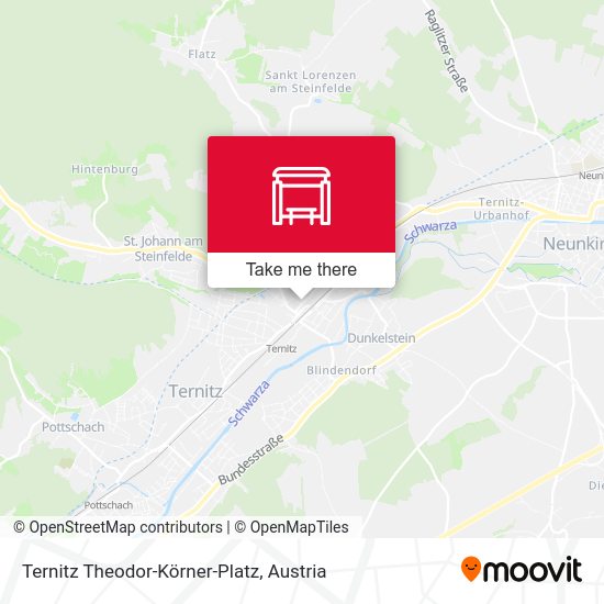 Ternitz Theodor-Körner-Platz map