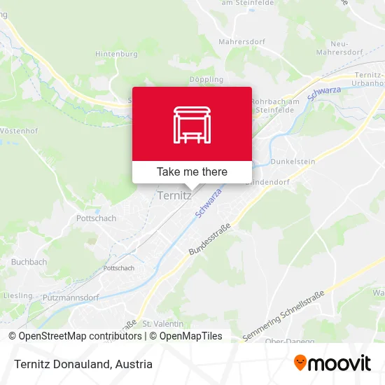 Ternitz Donauland map