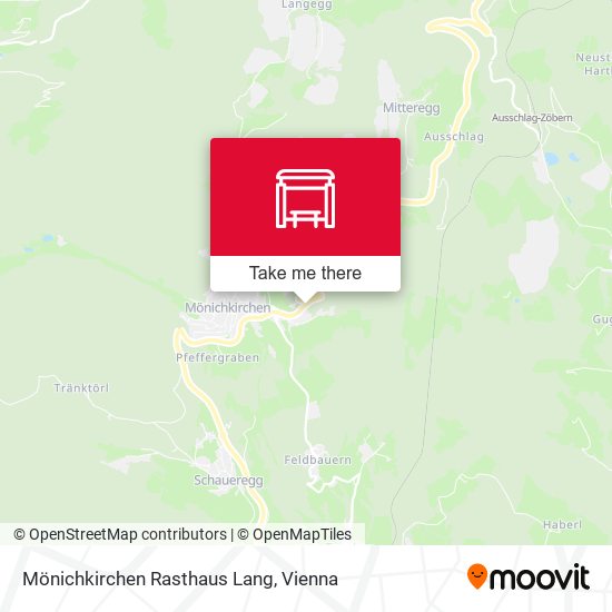 Mönichkirchen Rasthaus Lang map