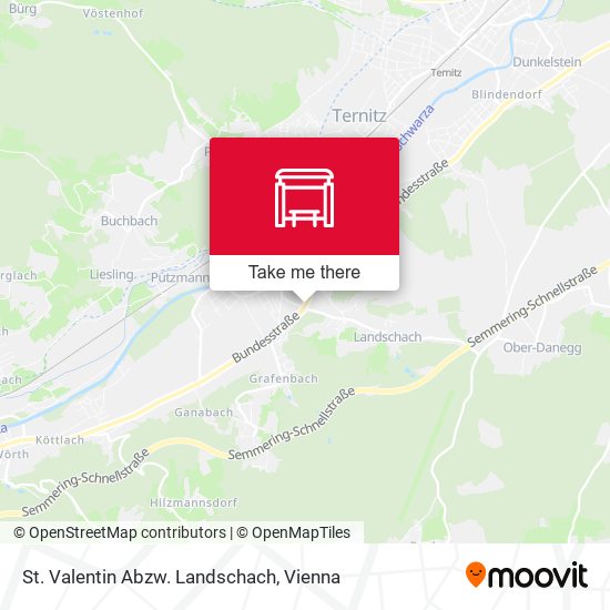 St. Valentin Abzw. Landschach map