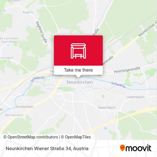 Neunkirchen Wiener Straße 34 map