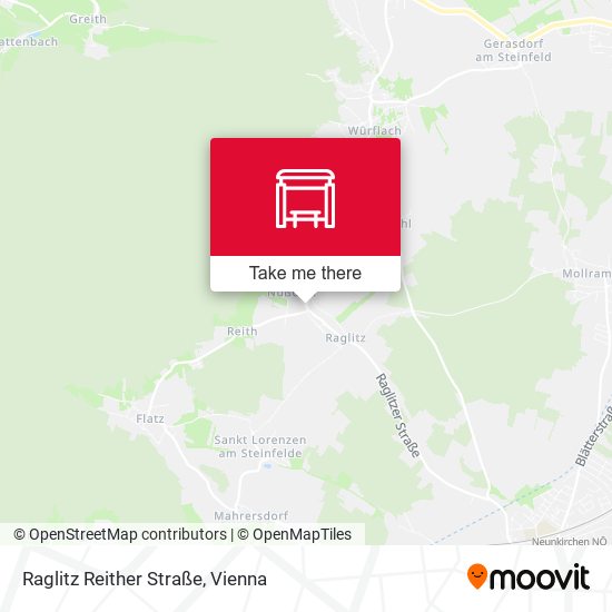Raglitz Reither Straße map