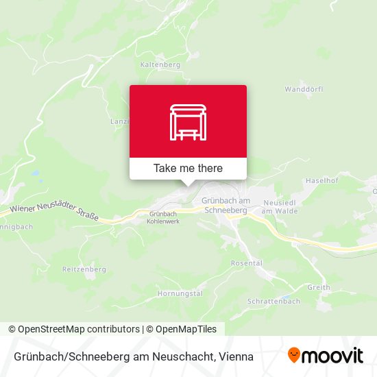 Grünbach / Schneeberg am Neuschacht map
