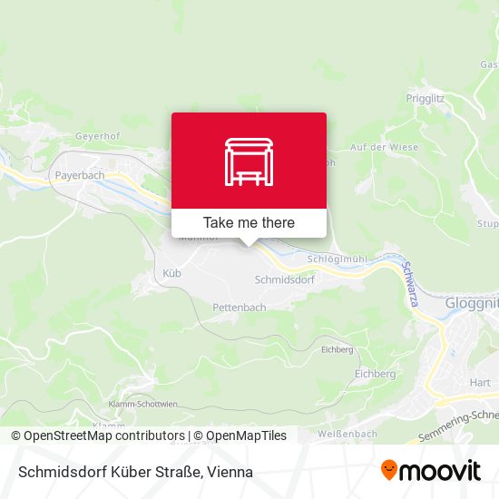 Schmidsdorf Küber Straße map