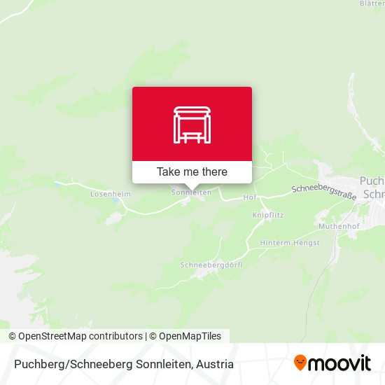 Puchberg/Schneeberg Sonnleiten map