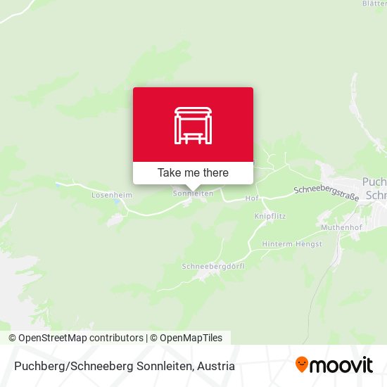 Puchberg/Schneeberg Sonnleiten map