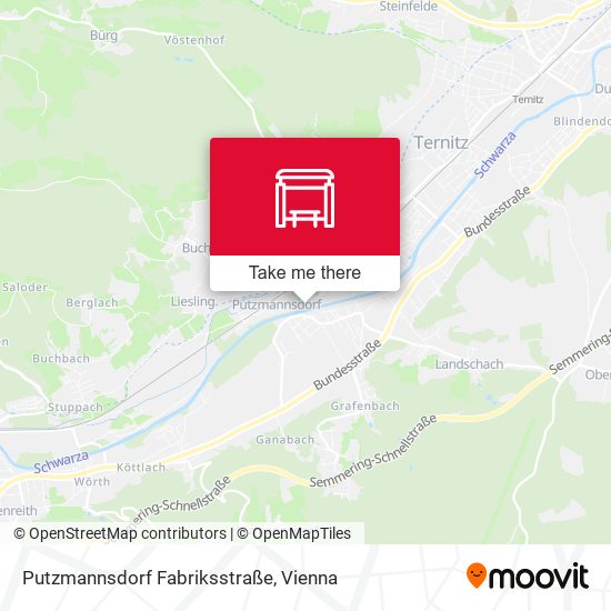 Putzmannsdorf Fabriksstraße map