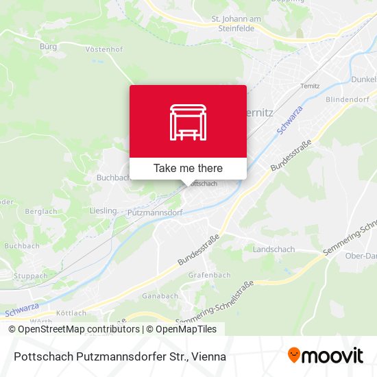 Pottschach Putzmannsdorfer Str. map