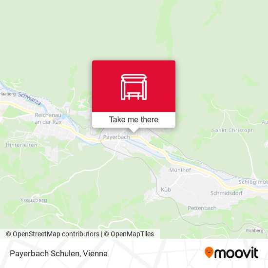 Payerbach Schulen map