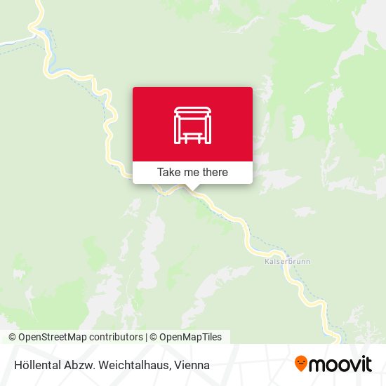 Höllental Abzw. Weichtalhaus map