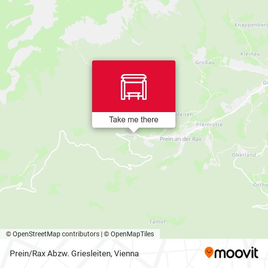 Prein/Rax Abzw. Griesleiten map
