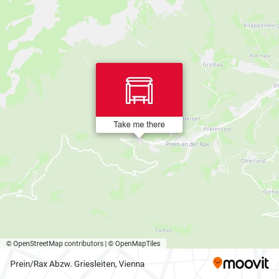Prein/Rax Abzw. Griesleiten map