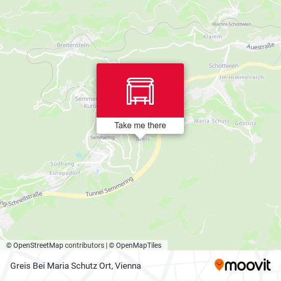 Greis Bei Maria Schutz Ort map