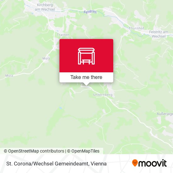 St. Corona/Wechsel Gemeindeamt map