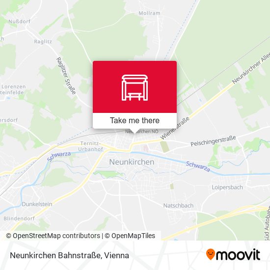 Neunkirchen Bahnstraße map
