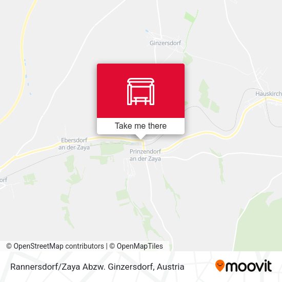 Rannersdorf / Zaya Abzw. Ginzersdorf map