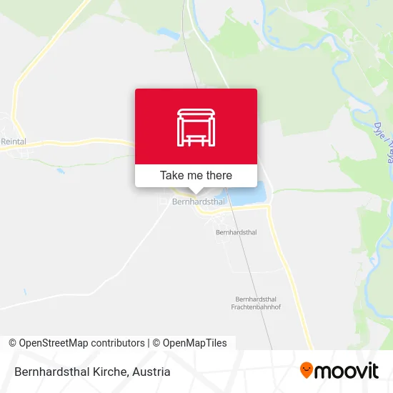 Bernhardsthal Kirche map