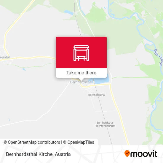Bernhardsthal Kirche map