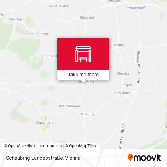 Schaubing Landesstraße map