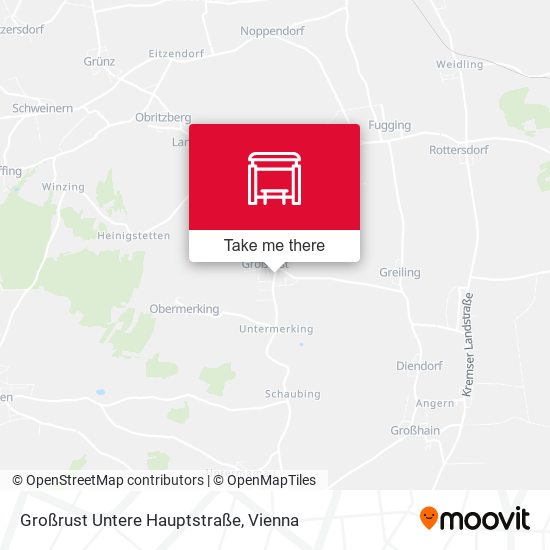 Großrust Untere Hauptstraße map