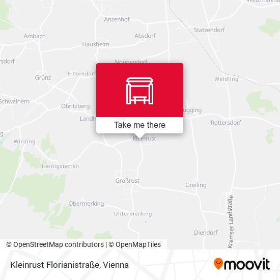 Kleinrust Florianistraße map