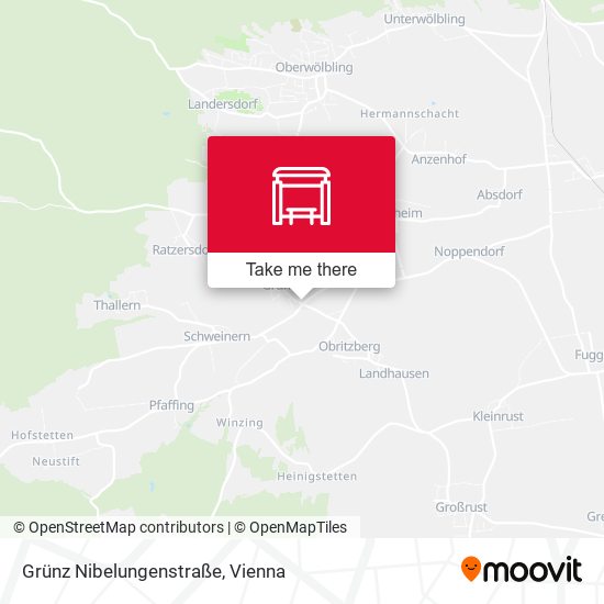 Grünz Nibelungenstraße map