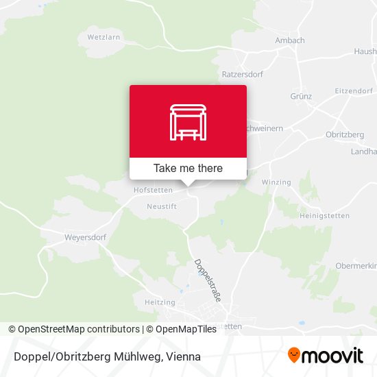 Doppel/Obritzberg Mühlweg map