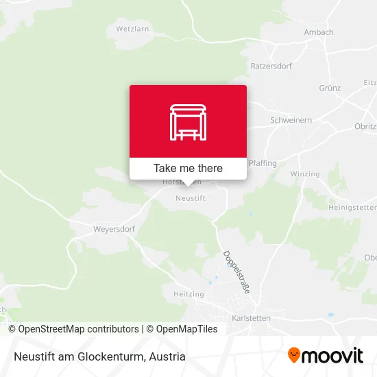 Neustift am Glockenturm map