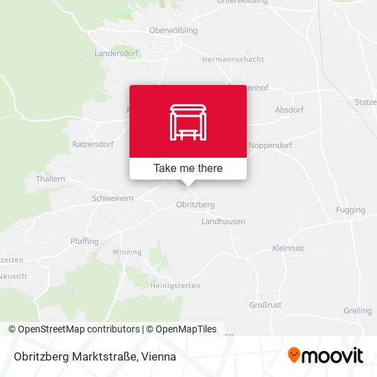 Obritzberg Marktstraße map