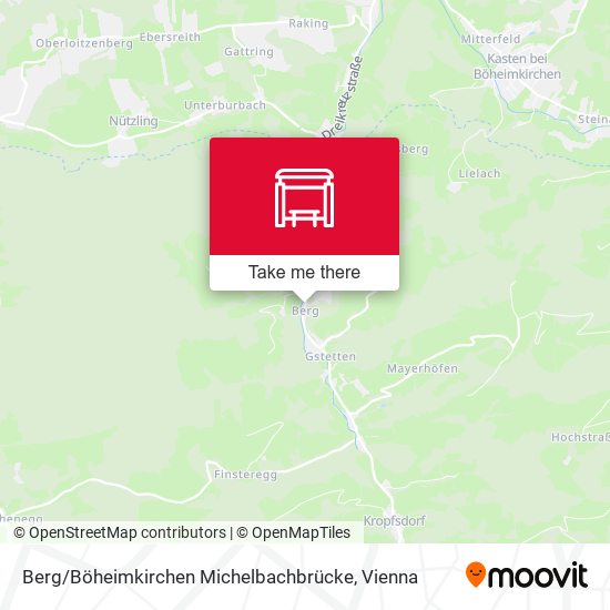 Berg / Böheimkirchen Michelbachbrücke map